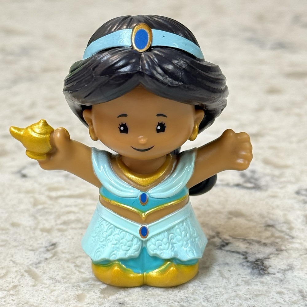 Fisher Price Little People Disney Princess Jasmine Gold Lamp Aladdin 2022 2023